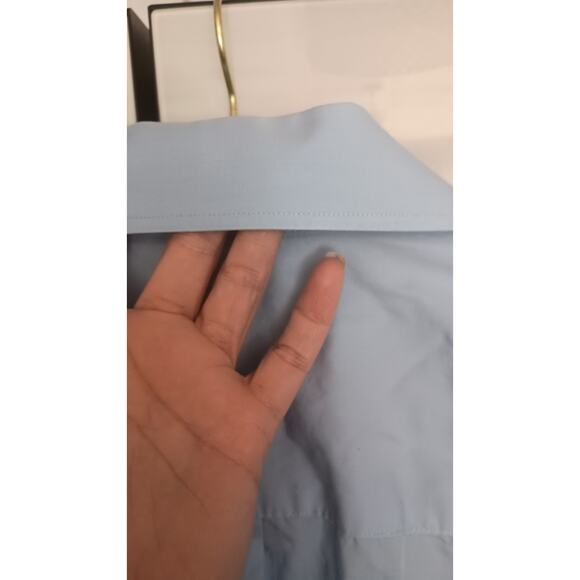 PETER MILLAR Mens XL sky Blue Pima Cotton Beach Seaside wear button down - Picture 11 of 11